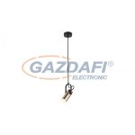   RÁBALUX 6429 Raven Függeszték LED 5W Matt fekete/arany 230V  3000K 400lm A