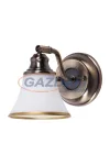 RÁBALUX 6545 Grando 1-es fali lámpa E14 1x40Wbronz/fehér 230V A++ -> E