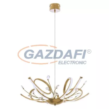 RÁBALUX 6550 Romilli Függeszték LED 30W arany 230V  3000K 2250lm A