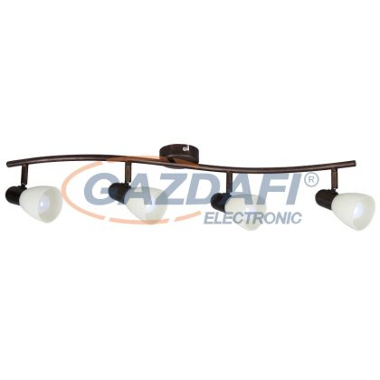   RÁBALUX 6594 Soma 4-es spot lámpa E14 4x40W antracit barna krém 230V A++ -> E