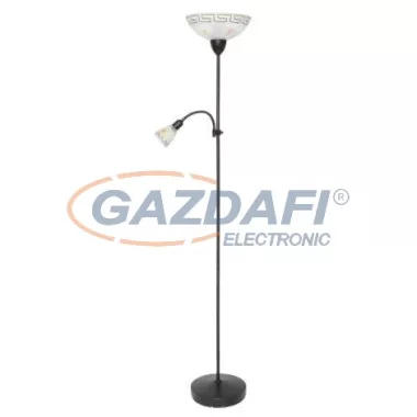 RÁBALUX 6968 Etrusco állólámpaE27 1x100W+E14 1x40W fekete 230V