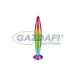   RÁBALUX 7008 Glitter rainbow dekor lámpa, G45 15W, többszínű 230V A++ -> E