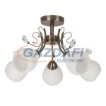 RÁBALUX 7045 Susan 5 ágú csillár E27 5x60W bronz 230V
