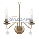   RÁBALUX 7057 Beatrice 2 ágú falikar E14 2x40W a.bronz 230V