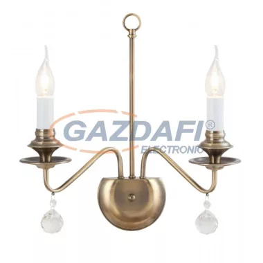 RÁBALUX 7057 Beatrice 2 ágú falikar E14 2x40W a.bronz 230V