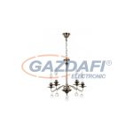   RÁBALUX 7058 Beatrice 5 ágú csillár E14 5x40W a.bronz 230V     A++ -> E