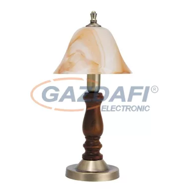 RÁBALUX 7092 Rustic3 asztali lámpa, E14 40W bronz-dió 230V