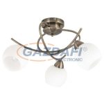   RÁBALUX 7119 Evangeline mennyezeti lámpa E14 3x40W antik bronze 230V