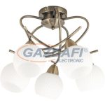  RÁBALUX 7120 Evangeline mennyezeti lámpa E14 5x40W antik bronze 230V