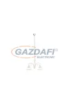 RÁBALUX 7189 Katherine függeszték E27 2x60W a.fehér 230V