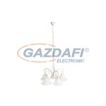RÁBALUX 7191 Katherine függeszték E27 5x60W a.fehér 230V