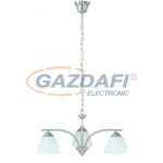   RÁBALUX 7203 Tristan 3 ágú csillár E14 3x40W szatén króm 230V     A++ -> E