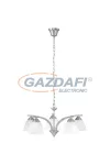 RÁBALUX 7205 Tristan 5 ágú csillár E14 5x40W szaténkróm 230V     A++ -> E