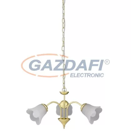   RÁBALUX 7233 Rafaella 3 ágú csillár E14 3x40W arany 230V     A++ -> E