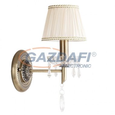 RÁBALUX 7278 Claudia fali lámpa E14 max 40W bronz 230V