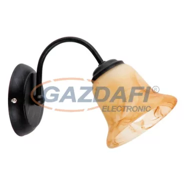 RÁBALUX 7366 Colette falikar E14 40W fekete 230V