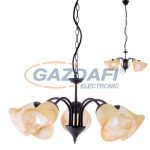 RÁBALUX 7368 Colette 5 ágú csillár E14 5x40W fekete 230V