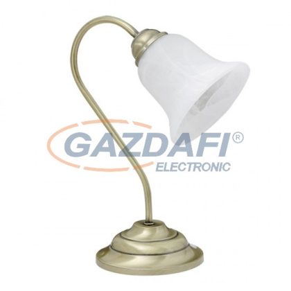 RÁBALUX 7372 Francesca asztali lámpa E14 40W bronz 230V