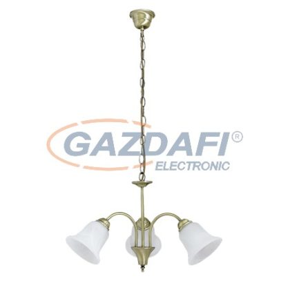   RÁBALUX 7373 Francesca 3 ágú csillár E14 3x40W bronz 230V     A++ -> E