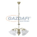   RÁBALUX 7375 Francesca 5 ágú csillár E14 5x40W bronz 230V     A++ -> E