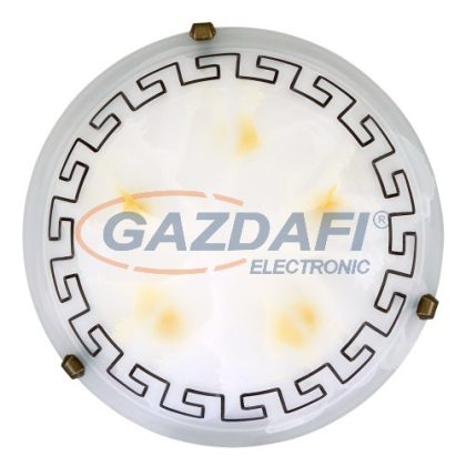   RÁBALUX 7649 Etrusco mennyezeti lámpa D40, E27 2x60W bronz köröm 230V