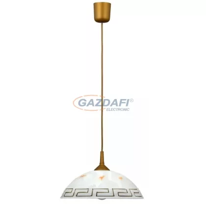   RÁBALUX 7652 Etrusco függeszték D30 E27 60W fix, bronz 230V