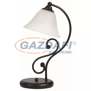 RÁBALUX 7772 Dorothea asztali lámpa E14 40W matt fekete 230V