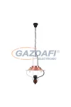 RÁBALUX 7870 Enna függeszték E27 60W  fekete-réz 230V     A++ -> E