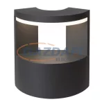   RÁBALUX 7967 Wallowa kültéri fali lámpa, antracit.szürke, 170mm, LED 10W 230V 3000K 720lm A+