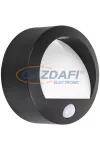 RÁBALUX 7969 Amarillo kültéri fali lámpa, mozgásérzékelős, fekete, LED 1,5W 230V 3000K 50lm