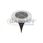   RÁBALUX 7975 Dannet leszúrható szolár talajlámpa, mozgásérzékelős, szatin króm, LED 0, 24W 230V 4000K 4lm