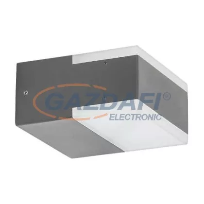   RÁBALUX 8060 Bona falikar leD lámpa 2x4,5W IP54, a.szürke 230V 4000K 678lm A+