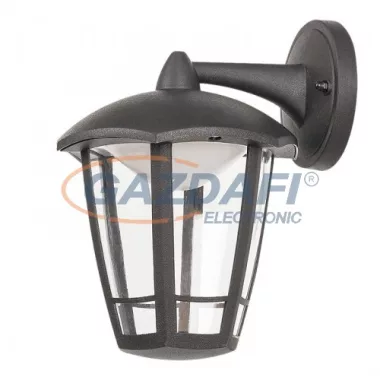 RÁBALUX 8125 Sorrento kültéri falikar le LED 8W matt fekete IP44 230V 3000K 500lm A
