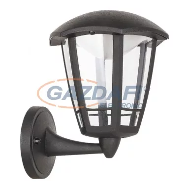 RÁBALUX 8126 Sorrento kültéri falikar fel LED 8W m.fekete IP44 230V 3000K 500lm A