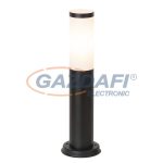  RÁBALUX 8147 Black torch kültéri H45cm E27 25W matt fekete IP44 230V A++ -> E