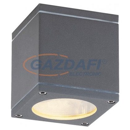   RÁBALUX 8149 Akron kültéri mennyezeti lámpa szögletes GU10 35W szürke IP54 230V