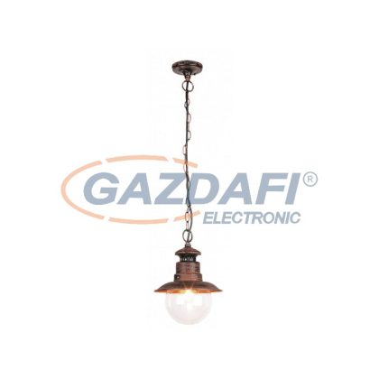   RÁBALUX 8164 Odessa kültéri függeszték E27 max 60W antik barna 230V