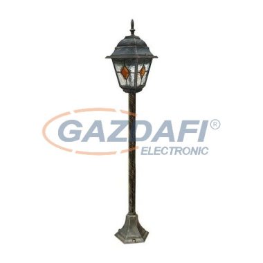 RÁBALUX 8185 Monaco kültéri állólámpa 1m 60W antik arany-tiffany IP43 230V
