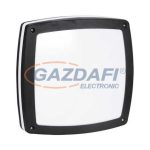   RÁBALUX 8187 Saba kültéri fali lámpa E27 2x60W alumínium fekete IP44 230V