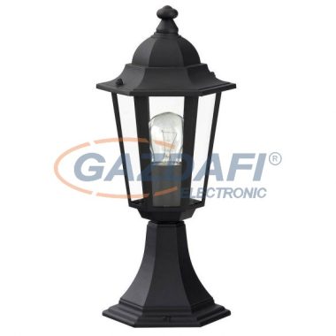 RÁBALUX 8206 Velence kültéri talpas állólámpa 40cm E27 60W fekete IP43 230V A++ -> E