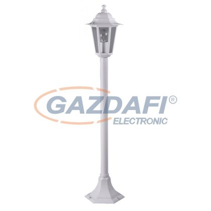   RÁBALUX 8209 Velence kültéri állólámpa 1m E27 60W fehér IP43 230V A++ -> E