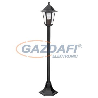 RÁBALUX 8210 Velence kültéri állólámpa 1m E27 60W fekete IP43 230V A++ -> E