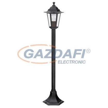   RÁBALUX 8210 Velence kültéri állólámpa 1m E27 60W fekete IP43 230V A++ -> E