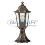   RÁBALUX 8236 Velence kültéri talpas állólámpa 40cm E27 60W antik arany IP44 230V A++ -> E