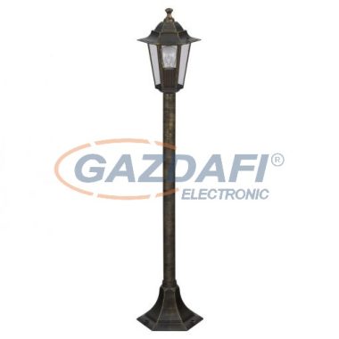 RÁBALUX 8240 Velence kültéri állólámpa 1m E27 60W antik arany IP44 230V A++ -> E