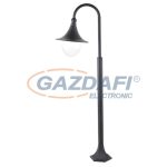   RÁBALUX 8247 Konstanz kültéri állólámpa 1, 2m E27 100W fekete IP44 230V