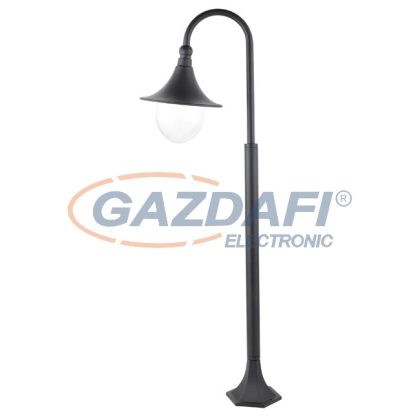   RÁBALUX 8247 Konstanz kültéri állólámpa 1, 2m E27 100W fekete IP44 230V