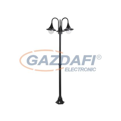   RÁBALUX 8248 Konstanz 3 ágú állólámpa 2, 2m E27 3x100W fekete IP44 230V