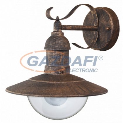   RÁBALUX 8271 Oslo kültéri falikar E27 60W antik arany IP44 230V