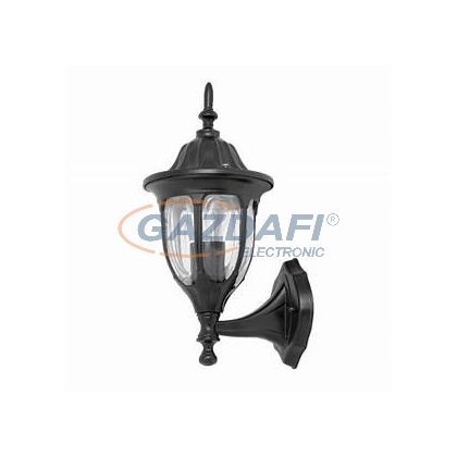   RÁBALUX 8342 Milano kült falikar fel E27 60W fekete IP43 230V